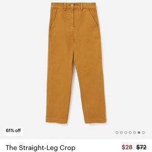 Everlane Straight-Leg Crop